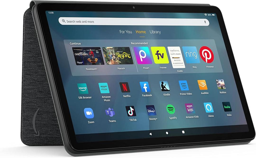 Amazon Fire Max 11 Tablet Magnetic Slim Cover (Only compatible with 13th generation tablet, 2023 release) - Black