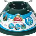 Quick Stands 7.5 Poly Tree Stand - Fast Setup - Holds 7.5' Tree with 4" Trunk - Holds 1.5 Quarts