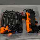 Slot Car Race Track Sets with 4 High-Speed Racing Car, Battery or Electric Race Car Track for Boys and Kids, Dual Racing Game Lap Counter Circular Overpass Track, Gifts Toys for Boys Kids Age 6 7 8-12