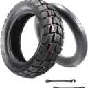 80/65-6 scooter tire off Road10in Tires Inner Tubes Replacement Thickened Pneumatic Tyres 255x80 10x3.0 Compatible with Electric Scooter Nanrobot D4/D6+ 2.0