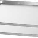 Nordic Ware Naturals Extra Large, 21 x 15 inch Baking Set - USA Made Aluminum Commercial Quality Pan for Baking or Roasting, Encapsulated Galvanized Steel Rim Prevents Warping, 2pk Big Sheet