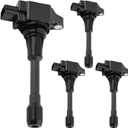 UF549 Ignition Coil Pack 22448ED000 Set of 4 Fit For Nissan Sentra,Altima,Versa,Rogue,Cube,Urvan,NV200,Pathfinder 2007-2015&INFINITI QX60 2014 2015 1.6L 1.8L 2.0L 2.5L L4