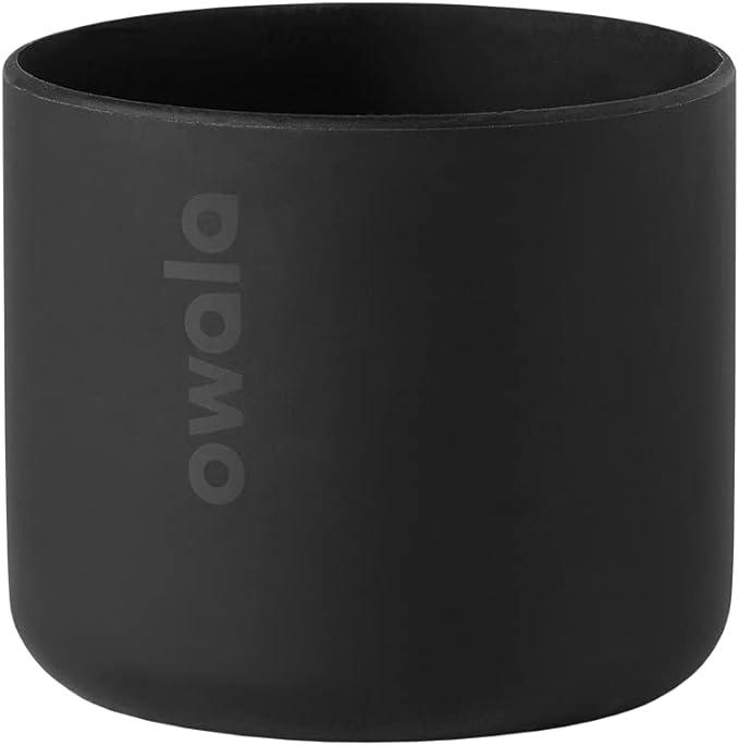 Owala Silicone Water Bottle Boot, Anti-Slip Protective Sleeve for Water Bottle, Protects FreeSip, Twist, and Flip Stainless Steel Water Bottles, 32 Oz, Black