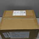 Unicozin Modern Bathroom Light Fixtures, 4 Light Vanity Lights Over Mirror, Black Wall Lamp with Clear Glass for Living Room Cabinet Bedroom Porch