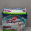Simple Solution Dog Diapers Female, Dog Diapers, Potty Training, Super Absorbent, Breathable, Wetness Indicator for Urination, 22-37 Inch Waist, (XXL, 30ct)