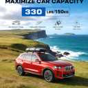 Wonderdriver 330lbs Lockable Roof Rack Cross Bars Compatible with BMW X5 G05 2019 2020 2021 2022 2023 2024 2025 2026, Heavy Duty Aluminum Roof Rails Crossbars Kayak Rooftop Cargo Carrier Luggage