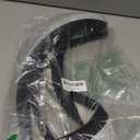 New Diamond Leather Steering Wheel Cover with Bling Bling Crystal Rhinestones, Universal Fit 15 Inch Car Wheel Protector for Women Girls Black (Standard Size[14"1/2-15"])