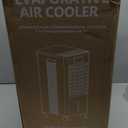 Portable Air Conditioners No Windows Needed, 3-IN-1 Swamp Cooler, Evaporative Air Cooler, 4 Modes & 3 Speeds, 2-Gal Water Tank for Long Cooling, Max 20 FT/S Remote Control, 12 Hours Timer