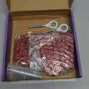 420 Chain Replacement for Mini Bike Coleman CT200U BT200X CT200U-EX Baja Warrior MB200 TrailMaster Massimo Predator 212 200cc 196cc 6.5hp Parts Front Jackshaft 42 Links and Rear Drive 90 Links, Red