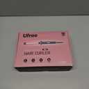 Ufree 5 in 1 Curling Iron with Interchangeable Ceramic Barrels (0.35"-1.25"), Curling Wand Set with Flat Iron Hair Straightener, Instant Heat Up, Dual Voltage Hair Curler, Gifts for Women (Rose Gold)