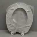 Bemis 70 Durable Plastic Toilet Seat, Round, White