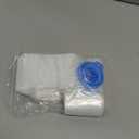 Hoolerry 600 Pcs Disposable Ice Lolly Bags Plastic Mold Ice Cream Bags with Silicone Foldable Funnel for Making Candy Yogurt Freeze Lolly(3.2 x 11.8 Inch)