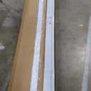 Faux Wood Blinds with Crown Valance - 99" Width x 48" Height, White, Cordless Window Blinds & Shades - Blinds for Indoor Windows, 2" Faux Wooden Blinds for Home, Window Shades