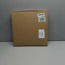 Plumeet Extra Large Wall Clock - 16" Non Ticking Silent Quartz Black Wall Clocks - Simple Design Wall Clocks for Living Room Decor, Battery Operated, White