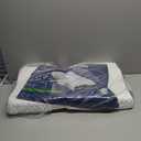 Derila King Size Memory Foam Pillow & Cooling Pillowcase, White