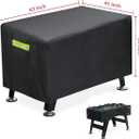 Foosball Table Protection - Waterproof Outdoor/Indoor UV Resistant Foosball Table Cover