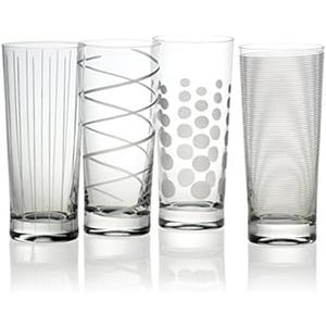 Mikasa Cheers Highball Glass, 19.75-Ounce, Set of 4