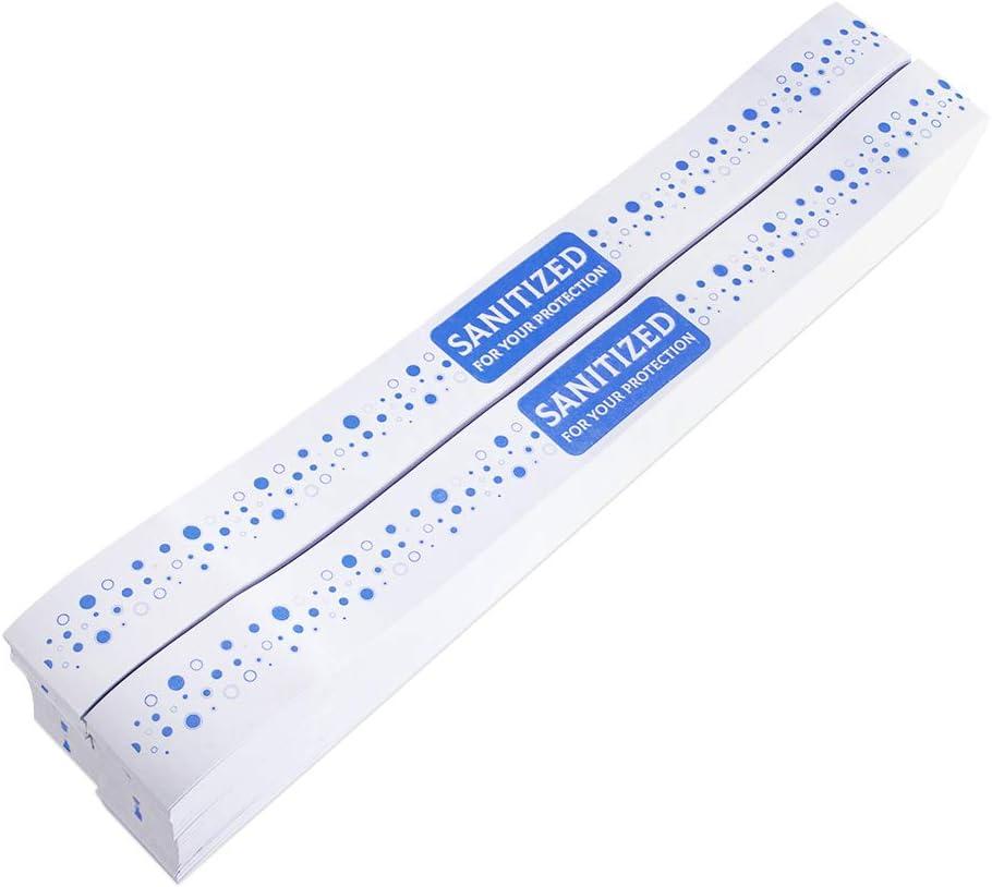 ESSENTIAL- Printed Toilet Seat Band 16-1/2" Wide X 1-1/2" Deepuse In Hotels And Motels (Case Of 1000)