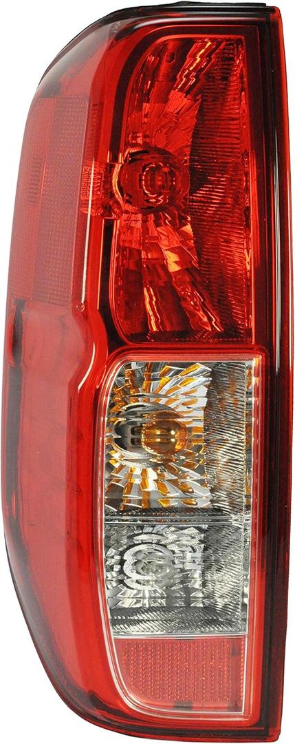Dependable Direct Driver Side (LH) Tail Light Assembly for 2005-2014 Nissan Frontier - NI2800170 - Include the bulb