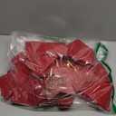 MCEAST 4 Pack Red Christmas Wreath Bows - 18 x 12 Inches Christmas Decoration Bows for Xmas Tree and Party Supplies