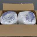 HOMELAB Adjustable Shredded Memory Foam Pillows Queen Size, Cooling Bed Pillows for Sleeping with Removable Cover, Medium Pillows for Side Stomach & Back Sleepers, 2 Packs 20"x28" (White)