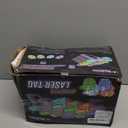 Rechargeable Laser Tag Set with Vests, Upgrade Laser Tag Guns Set of 4 with Mist Spray Effect & LED Digital, Multi Player Toy for Teen Boys & Girls, Indoor&Outdoor Toy Play Game Gift,Ages 8+