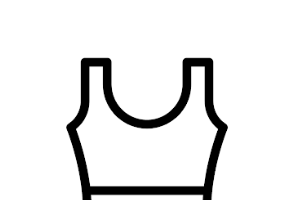 Women's Sports Bra, Pink Size M