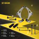 TUCAREST 10Pcs Suspension Kit Fit For 19-25 Ho-nda Passport, 16-22 Pilot, 17-25 Ridgeline, 14-20 Ac-ura MDX, Front Lower Control Arm + Outer Inner Tie Rod + Sway Bar [# K623548 K750834 EV801435]