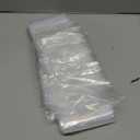 100 Pack 40 Inch Long Narrow Flat Open Poster Bags, Clear Blueprint Waterproof Tube Storage Sleeves