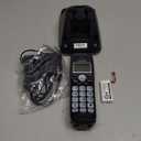 VTech Cordless Phone with DECT 6.0, Full-Duplex Speakerphone, Lighted Display, Backlit Keypad, Caller ID/Call Waiting, Volume Control, Hearing Aid Compatible, Wall Mount | VG131-11 (Black)