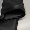 Washing Machine Drip Pan Silicone Mat 27''x27'',Non-Slip Washer Drip Tray, Washer Tray for Floor Protection, Under Washing Machine Tray Pan Prevent Water Leakage-Black