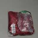 Women's Sexy Silk Satin Ruffled Pajamas Sets Cami Shorts Sets Sleepwear, L, Red