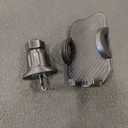 Mandark Car Phone Holder, Hands Free Vehicle Air Vent Cellphone Mount, Stable Automotive Smartphones Cradle Accessories with Metal Hook Clip, Universal for SUV, Sedan, Truck (Carbon Fiber)