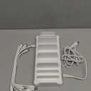 420W Charging Station for Multiple Devices, Zobirez 10-Port USB C Fast Charger Stations for MacBook, iPhone, Android Cell Phone, iPad, Tablet, Family Multi-Device Organizer Charging Dock, White (5FT)