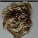 Beweig Men Short Blonde Wigs Short Layered Mixed Blonde Wig Synthetic Replacement Costume Halloween Natural Hair Wigs