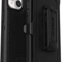 OtterBox Defender Series Screenless Edition Case for iPhone 14 & iPhone 13 (Only) - Holster Clip Included - Microbial Defense Protection - Non-Retail Packaging - Black