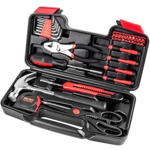 Beaiguna 39PCS Tool Set for Home, Basic Household Apartment College Dorm Repair Tool Kit, Small Home Hand Tool Set for All Purpose, Portable General Tool Kits for Men, Upgrade Toolkits for The House