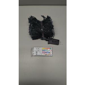 Ollny RGB Christmas Lights 600 LEDs 197 FT, 130 Modes Color Changing Christmas Tree Lights with Remote, Timer & Waterproof, Outdoor Christmas String Lights for Year-Round House Decorations