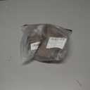 WDIRARA Women's Goth Skull Triangle Halter Bikini Top Rhinestone Tie Back Swimsuit Tops Swimwear (Brown, L)