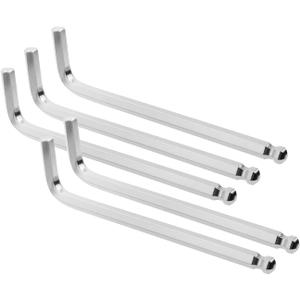 8mm Hex Key Wrench CR-V Steel 6.2" Length Long Arm Ball End Hex Key Wrench for Bike, Furniture,and DIY-5pcs