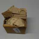 Samhita Acacia Wood Round Coasters Protection Tabletop, Countertop and Surfaces from Water Marks or Damage | Home & Office Decor | Housewarming Gift (Set of 4) (4" x 4" X 0.5")