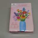 Sawaruita Flowers Bouquet Botanicals Building Blocks Set for Adults - 1006 Pcs Wildflowers with Vase Home Decor Gift Mothers Day, Valentines, Birthday