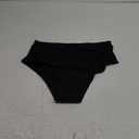 Period Swimwear High Waisted Bathing Swimsuit Bottoms Tummy Control for Women Teens (XX-Large, Black)