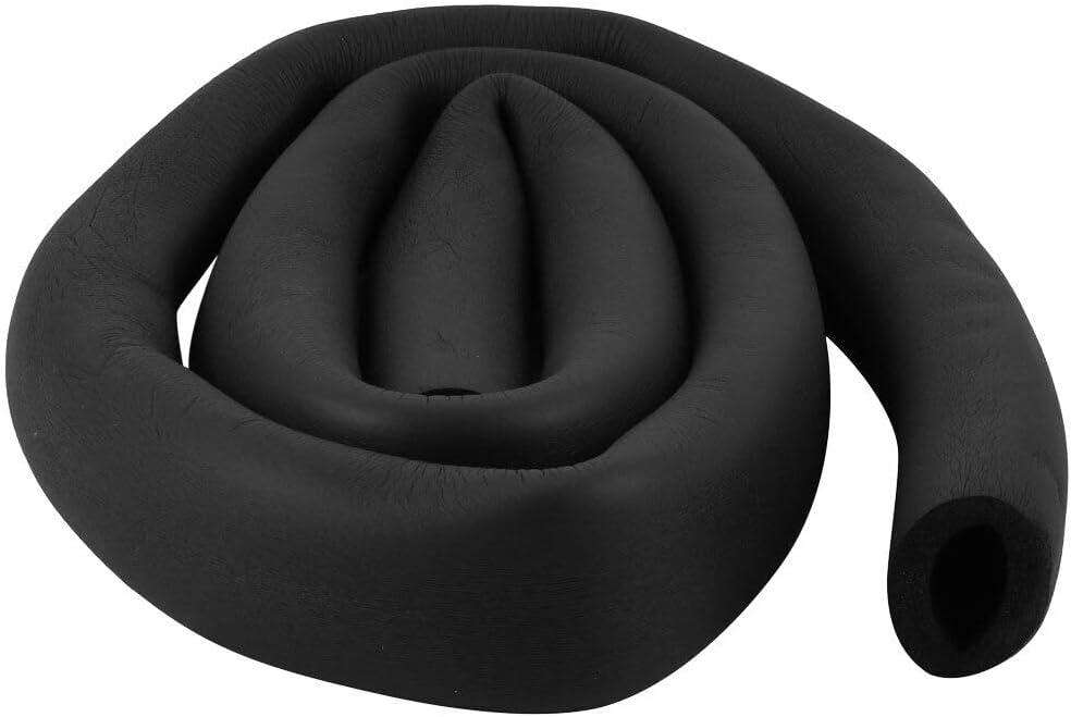 1.5 Meters 25 MMX 9mm Black Sponge Foam Pipe Insulation for Air Conditioner YENCONG256