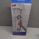 TAILI Grab Bars for Bathtubs and Showers 2 Pack Suction Grab Bar, Heavy Duty Shower Handle Removable Bath Handrails for Seniors and Elderly, Bathroom Safety Grip No Drilling Waterproof,Grey