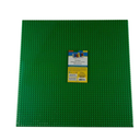 Strictly Briks Classic Baseplates, 100% Compatible with All Major Brands, Green, 4 Pack, 16x16 Inches