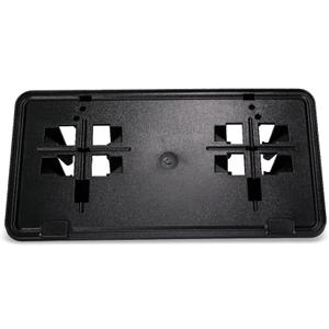 License Plate Bracket for Ford F-150 2015 2016 2017 | Front | Super Cab/Super Crew Cab | w/Side Bumper Cover | Replacement For FO1068166 | FL3Z17A385B