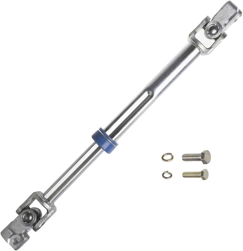 KEYOOG 425-366 Lower Steering Shaft Universal Rag U-Joint Coupler Fit for 09-14 Fo-rd F-150,07-14 Expedition [07-14 Li-ncoln Navigator ] Replaces Steering Column 8L1Z3B676A 7L1Z3B676B 8L1Z-3B676-A