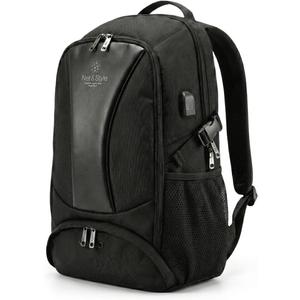 Net & Style Pickleball Backpack Large 29L with Shoe Compartment – Waterproof Court Backpack with Fence Hook & USB Charging Cable for Daily Play & Tournaments – Ideal for Men & Women Players