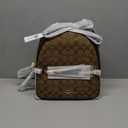 COACH Jordyn Backpack, Khaki Multi